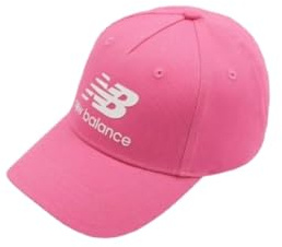 New Balance Stacked Logo Cap BK - NB Caviar One Size