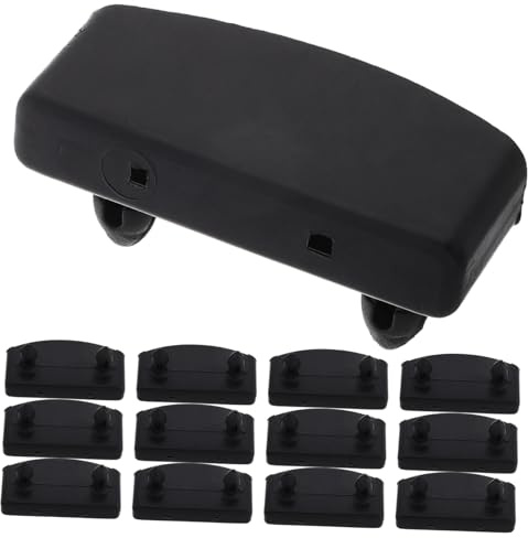 UKCOCO 20 Stück Kunststoff Bettlattenhalter für Einzel- Doppel und Kingsize Betten Stabile Lattenroststützen mit 56 X 9mm Größe Vielseitig und Sicherer Halt für Bettrahmen
