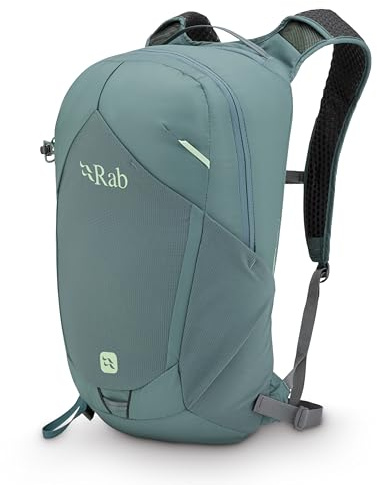 Rab Tygen Backpack - Sage - 18L(Back - M) | Lightweight Breathable Daypack, for Travel, Hiking, & Commuting