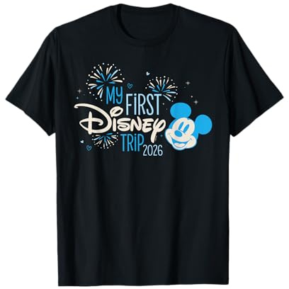 Disney Mickey Mouse My First Disney Trip 2026 Vacation T-Shirt