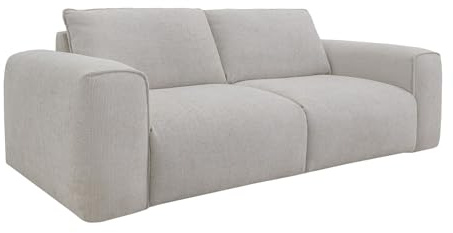 Vente-unique - Schlafsofa 3 Poglo - Polyester - beige