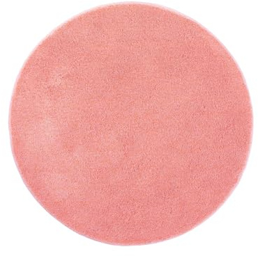 Kleine Wolke 5405413521 Badteppich Relax 100 cm rund d pastellrose, pastellrosa