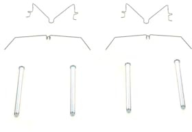 Bosch 1 987 474 350 Accessory Kit, Disc Brake Pads