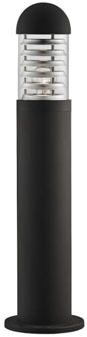 Searchlight 7900-600BK Outdoor Bollard Light with Polycarbonate Diffuser in Black - Height: 600mm