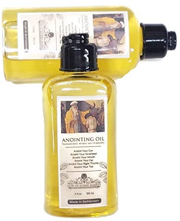 Löwe von Judah Market Salböl mit Weihrauch, Myrrhe, Spikenard, authentischer Duft, 120 ml