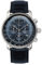 Zeppelin Unisex Chronograph Quarz Uhr mit Leder Armband 7680-3