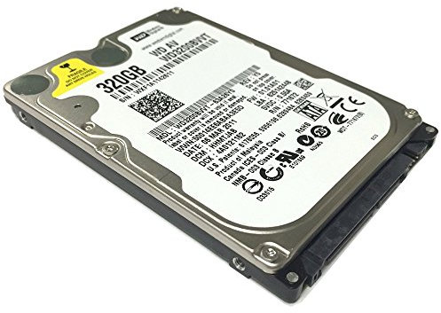 Disco rigido interno 320 GB, 2,5” SATA – WD3200BVVT – 5400 giri/min – 8 MB di buffer – Capacità del disco rigido non formattato: 320 GB