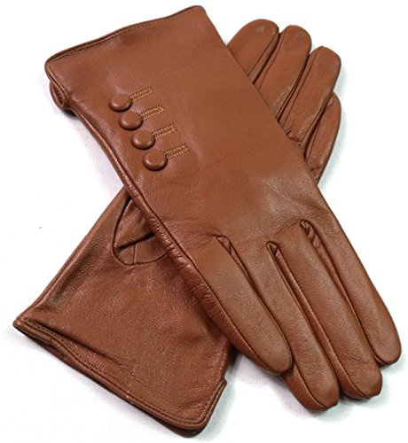 Leather Emporium Mens Black Leather Driving Gloves