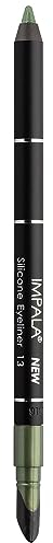Impala - Wasserfester Gel-Eyeliner mit Silikon | Definierte Linie oder Verschwommener Effekt | Cremig Weiche Textur | Intensive, Lang Haltende und Wasserfeste Farbe | 13 Smaragdgrün