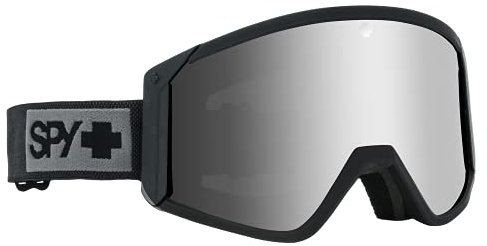 Spy+ RAIDER Matte Black - Bronze Silver Mirror & LL Persimmon - Skibrillen - Größe M-L, Unisex - Erwachsene