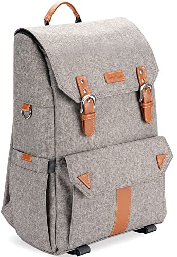 HappyPicnic Isolierter Picknickrucksack mit geräumigem Kühlfach, Flaschenhaltern und großem wasserdichtem Picknick-Teppich