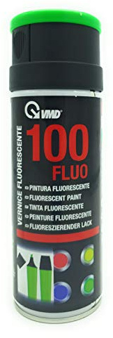 Bombe aérosol vert fluo acrylique, séchage rapide à haute adhérence, 400 ml (vert)
