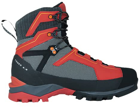 GARMONT Unisex - Erwachsene Outdoor Stiefel, Damen,Herren Sport- & Outdoorschuhe,Wechselfußbett,Trainingsschuhe,Red/Black,46.5 EU / 11.5 UK