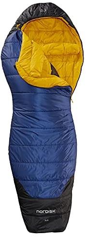 Nordisk Puk -2° Curve Schlafsack L blau/schwarz