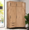 Marmex Garderobe Set Arti 8 Flurgarderoben Set Kleiderstange Schrank Kinderzimmer Schlafzimmerschrank Eckschrank Regalsystem Kleiderschrank Schubladen Kleiderschrank auf Beinen 92x155x240 cm