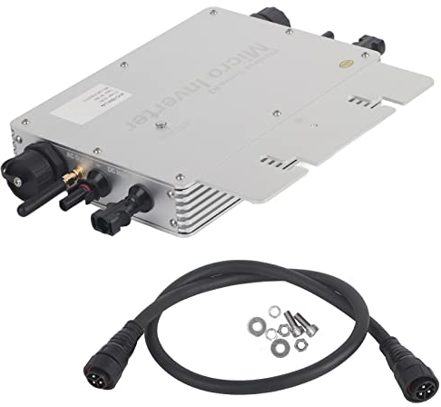 700W Micro Grid Tie Inverter, WVC-700R3-433/WiFi Solar Wechselrichter IP65 NEMA3R Wasserdichte Wifi Steuerung 120V/230V Micro Inverter Solar Grid Tie
