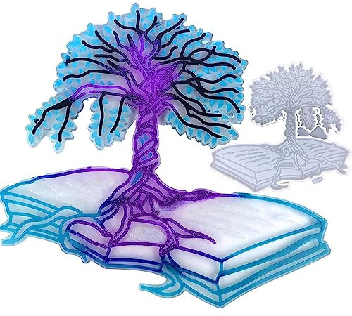 Arbre de vie en silicone, moule en résine, moules en silicone pour art mural, arbre de vie réutilisable en résine époxy moule en silicone, bricolage artisanal pour mur de maison, décorations murales