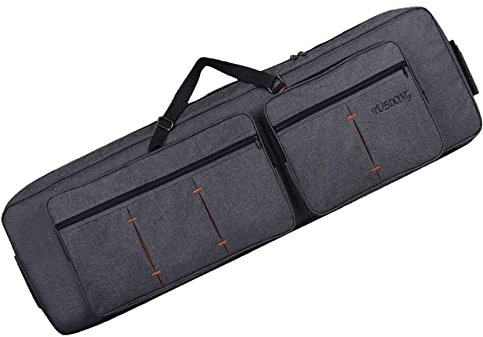Waterproof Keyboard Gig Bag Anti Shock Padded Bag Lightweight Thicken Keyboard Case, Without Wheels