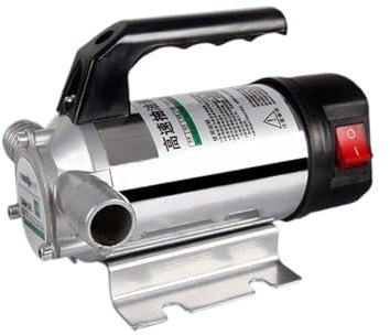 MIKFOL Bomba de Combustible for Coche pequeño, 50l/min, 12v, 24v, 220v, Bomba de Transferencia de Combustible automática eléctrica de 12 V for bombear Aceite, diésel, Queroseno y Agua (Size : 24V)