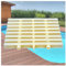 BZJPRFC Überlaufgitter for Schwimmbadabflüsse, Spleißbares Abwassergitter, Abdeckung for Ablaufgitter for Oberirdische Pools Und Gehwegbalkonduschen(18x100CM/2pcs)