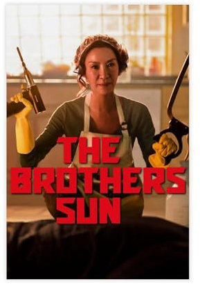 BVXHZOTB Poster aus der TV-Serie The Brothers Sun, 3 Leinwand-Poster, Schlafzimmer, Dekoration, Landschaft, Büro, Raumdekoration, Geschenk, 50 x 75 cm