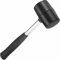 TECHZOCO Mazo de goma Martillo de hule, Martillo de goma, Mazo de goma, Herramienta de caucho, Mazo de caucho, Martillos de hule, Golpe suave, Mazo con cabeza de goma, 750 gramos