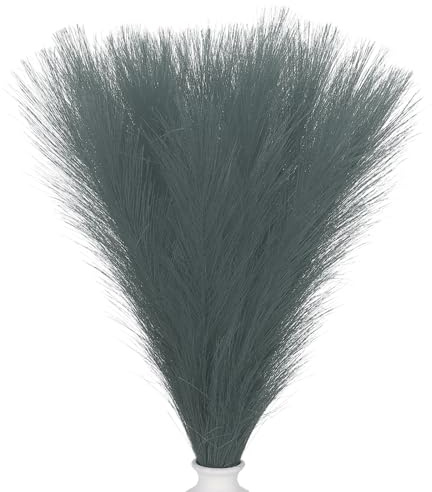 PATIKIL 50 Stück 24 Zoll Pampas Dekor für Zuhause Boho Dekor Grau | Künstliche Pampas Bulk Flauschiges Faux Gras Klein Getrocknet, Vase Hochzeit