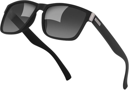 Farrobor Sonnenbrille Herren Polarisiert Eckig Sonnen brille Damen Retro UV400 Schutz für Autofahren Sunglasses Men Woman Designer