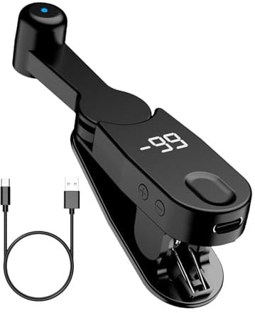 Automatic Clicker, Smartphone Auto Tapper, Screen Touch Trigger Controller, Finger Simulation Device for Shopping Tasks Live Broadcasts Likes Games, 3,82 x 0,94 x 1,57 Zoll, Schwarz, 1 Stück