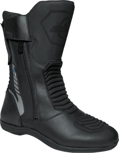 Büse B360 wasserdichte Motorrad Stiefel, schwarz, 48 | Wasserdicht