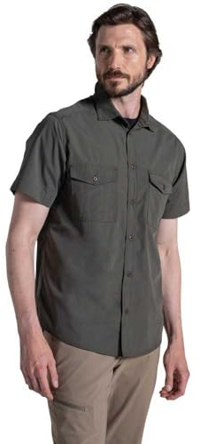 Craghoppers Mens Kiwi II Short Sleeve Hiking Shirt Anti-Insect UV Protection Outdoor Top