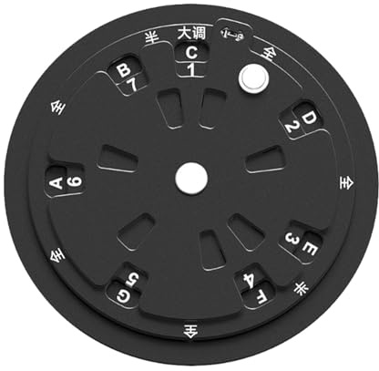 LeeQinersw Rundes Musikinstrument, Quintenzirkel, Werkzeug