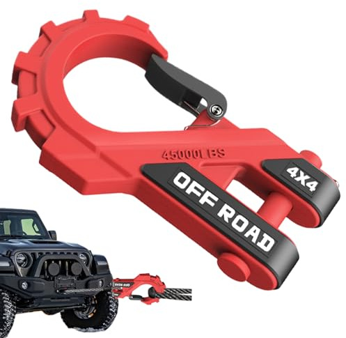 yakermur ATV-Seilwinde Haken, robuste Anhänger-Kettenhaken, Auto-Abschlepphaken, stabile Seilwinde, Abschleppkopf, Anhänger, Gabelkopfhaken für Auto, LKW, SUV