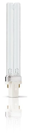 Philips 618245 TUV PL-S UV-C Ersatzlampe, G23, 9W