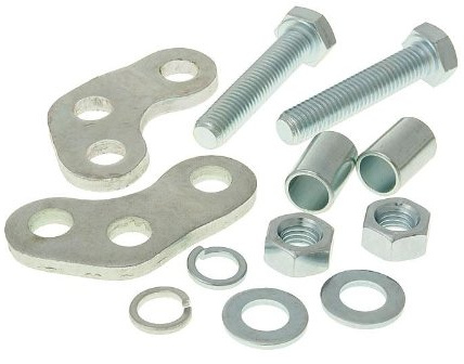 Höherlegungssatz Aluminium für Derbi Senda