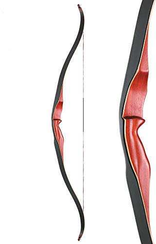 Set RAGIM Black Bear, 58 Zoll, 25–60 lbs, Recurvebogen (35 lbs, Links)