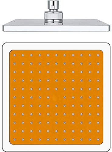 WHITE-Duschkopf Dianhydro 12618 rot 200 MM MODELLRAHMEN