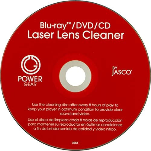 Power Gear Laser Lens Cleaner for CD, DVD & Blu-Ray 33628