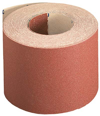 Dewalt Schleifpapier-Rolle DT3582 (für Vibrationsschleifer, 5 m x 115 mm, K120, für alle Grund-, Zwischen und Endschliffanwendungen auf Holz Farben u. Lacke) 1 Rolle