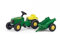 John Deere Rolly Kindertraktor mit Pedalen und Anhänger