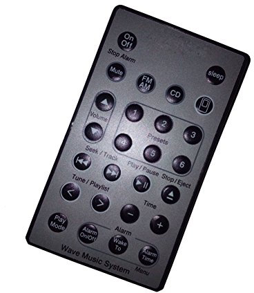 New Replacement Remote Control for Bose Wave Music Radio CD Changer Audio System III IV 5 Multi-CD Disc Player
