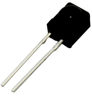 2X BPV22F-AS12 PIN photodiode 950nm 0.87-1.05um 120° Mounting: THT VISHAY