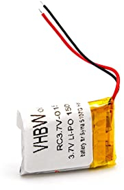 vhbw Batterie Compatible avec Syma S107G, 107G, S108G, S109G, S102G, S111G modéle RC (150mAh, 3,7V, Li-polymère)