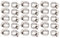 sourcing map 30pcs Collier de Serrage Tuyau Pince Clip Serre Joint 9mm-16mm Plage réglable acier inox large 8mm vis sans fin