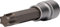 BRILLIANT TOOLS BT022988 Douille Torx 1/2, longueur 100 mm, T60 [Powered by KS TOOLS]