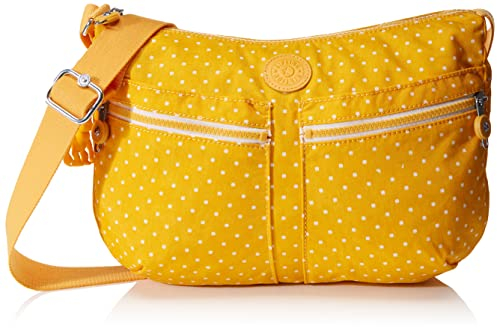 Kipling Damen Izellah Umh ngetaschen, Soft Dot Yellow, Einheitsgröße EU
