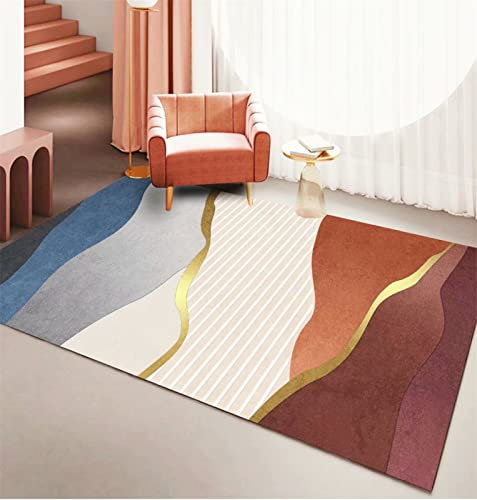 Kinder Teppich Mädchen Auto Teppiche Pudergrau blau Wohnzimmerzubehör Schlafzimmer Haushalt Teppich Schalldämmung stark 80X120CM Teppich Motiv Designer Teppich