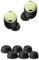 Comply Almohadillas de Espuma para Google Pixel Buds Pro, pequeñas, 3 Pares, Color Negro, máxima Comodidad, Ajuste inquebrantable, Puntas de Espuma viscoelástica, Puntas de Repuesto para Auriculares,
