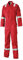 Dickies Pyrovatex Coverall Flame Retardant Overall 30'' LEG Boiler Suit Reflective Tape Side Pockets RED Regular 30'' Leg (48R)
