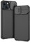AROYI Coque Compatible avec iPhone 15 (6.1),Protection de la caméra en PC Dur Coque pour iPhone 15 - Noir